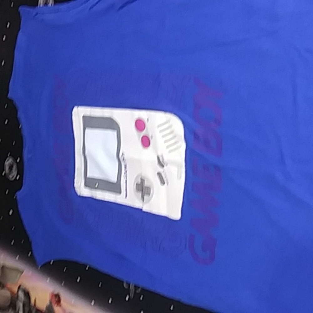 Game boy t-shirt with the sleeves cut out